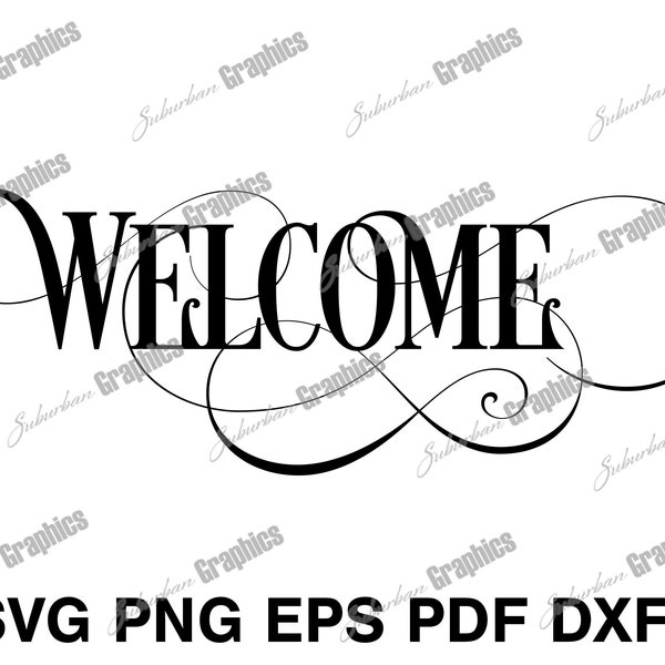 Welcome SVG | Welcome Home | Welcome SVG | Coffee mug svg | House Sign DXF | Farmhouse Deco | Diy Decals T Shirts Stickers mugs