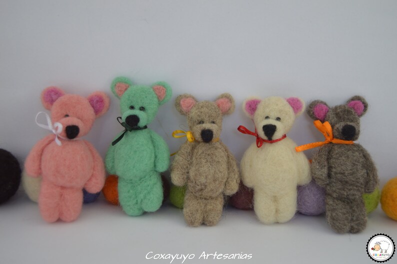 Bear brooch needle felting bear brooch brooches needlefelt handmade sheep wool felted sculpture