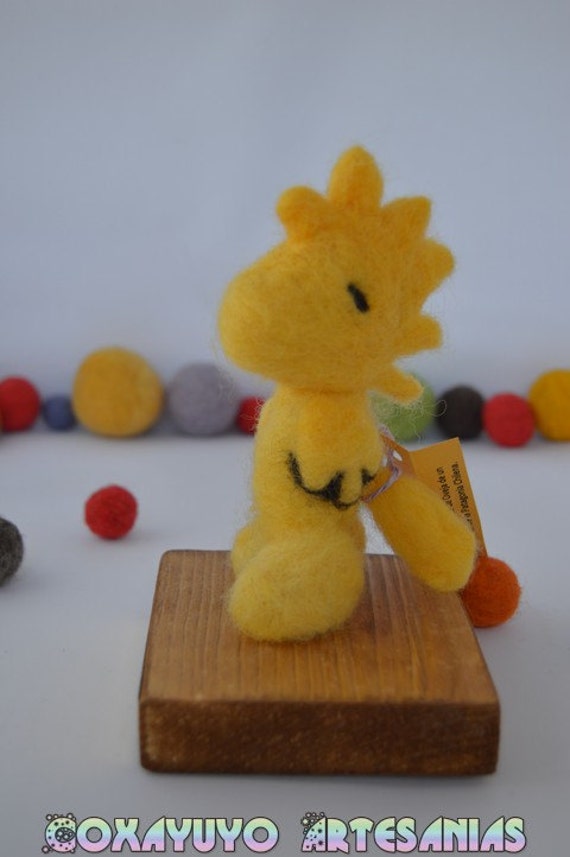 Needle Felting Woodstock Snoopy Woodstock Friend Needle Etsy