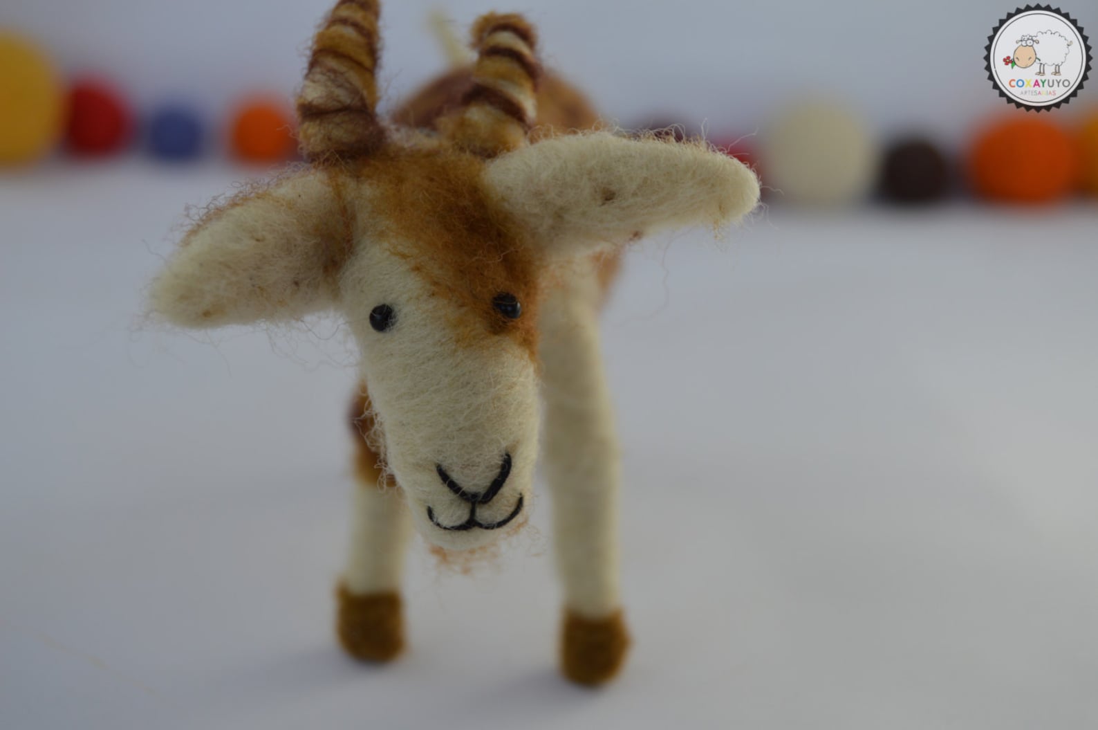 Needle Felted Goat Felt Goat Needle Felting Needlefelt Etsy