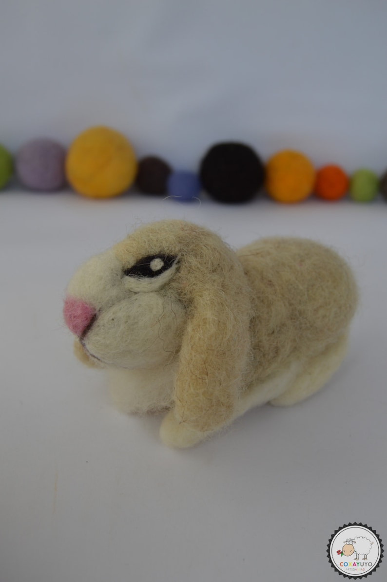 Needlefelt Bunny Easter Bunny Needle Felting Felted Rabbit Handmade needlefelt-bunny-easter-bunny-needle-felting-felted-rabbit-handmade