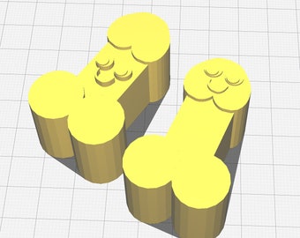 3d Penis Topper - Etsy