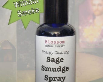 Sage Smudge Spray with Crystal Essence & Violet Flame