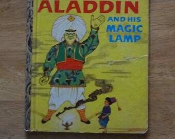 Childrens Books ~ A Little Golden Book: Aladdin and his Magic Lamp
