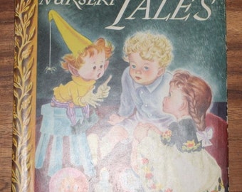 Little Golden Book ~ Nursery Tales with dust jacket