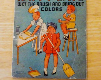 Books ~ Happy Days Wet the Brush and Bring Out Colors