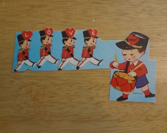 Cards ~ Valentine drummer & solider