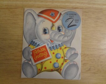 Cards ~ Birthday Card ~ Birthday Greeting To Someone Who's 2 Years Old
