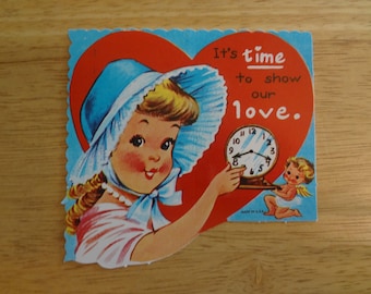 Cards ~ valentine clock time