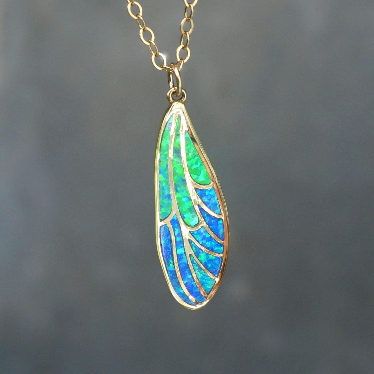 Gioielli In Argento Libellula Blu - Italia - Foto 3