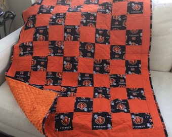 Cincinnati Bengals quilt