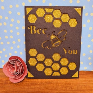 Joy ready - 4.25 x 5. 5 inch Bee you . Digital file compatible with cricut and silhouette machines