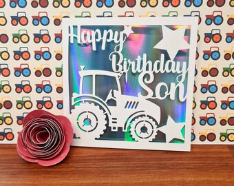 Birthday Son Svg Etsy