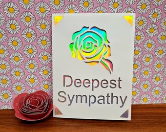 Svg Png Jpg Digital Cut File Sympathy Card With Background Etsy
