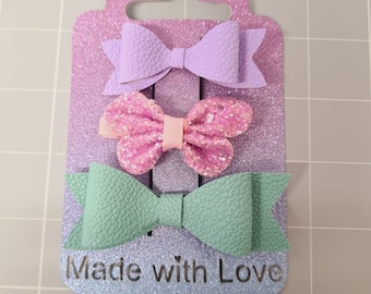 Bow holder Made with Love. Digital file compatible with cricut and silhouette cameo svg