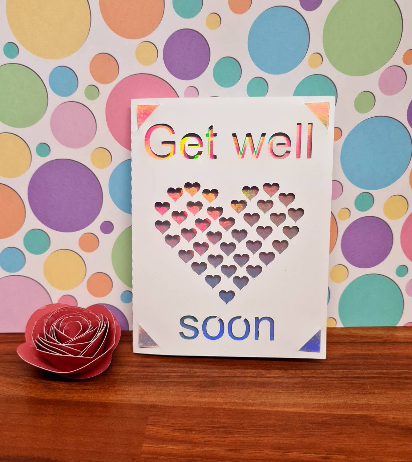 Get Well Soon Svg Card. Digital File Compatible With Cricut and ...