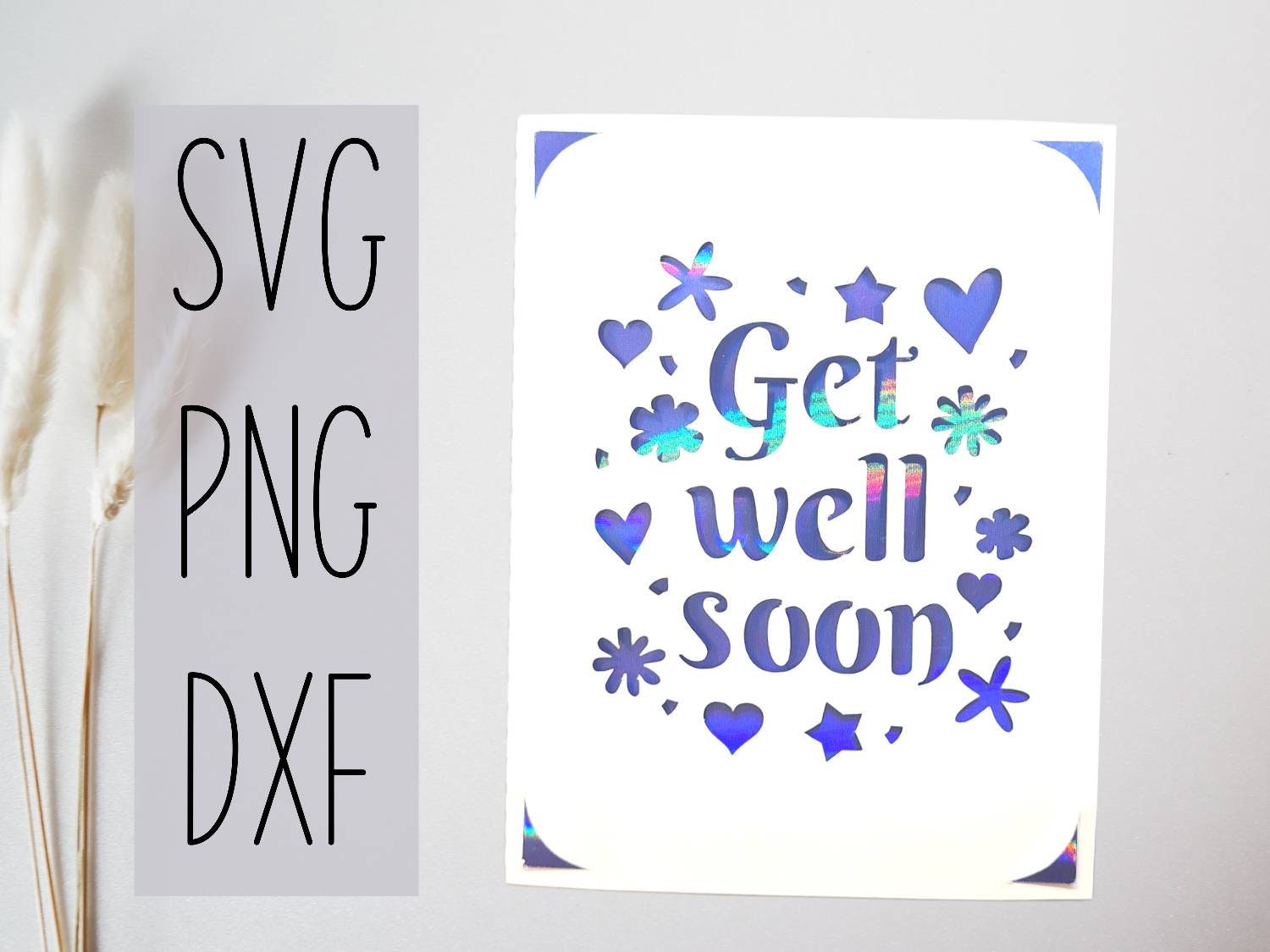 Benny & Belinda Get Well Soon SVG Cutting Files + Clipart - $2.93