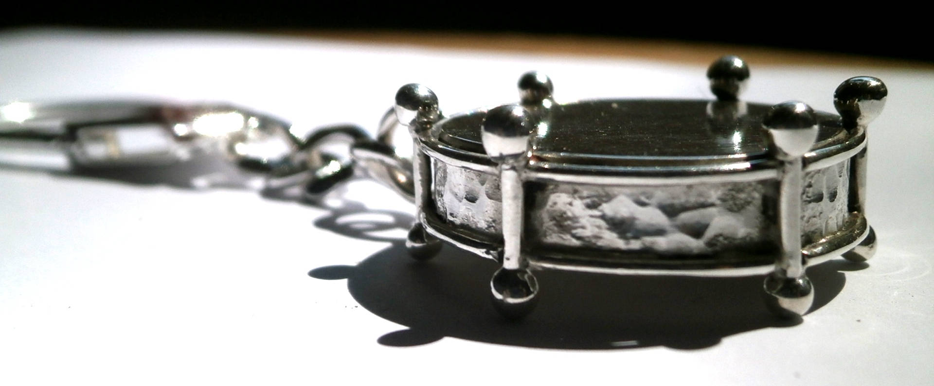 Custom Silver Drum Keychain Snare Keyring Bass Drum Keychain Etsy