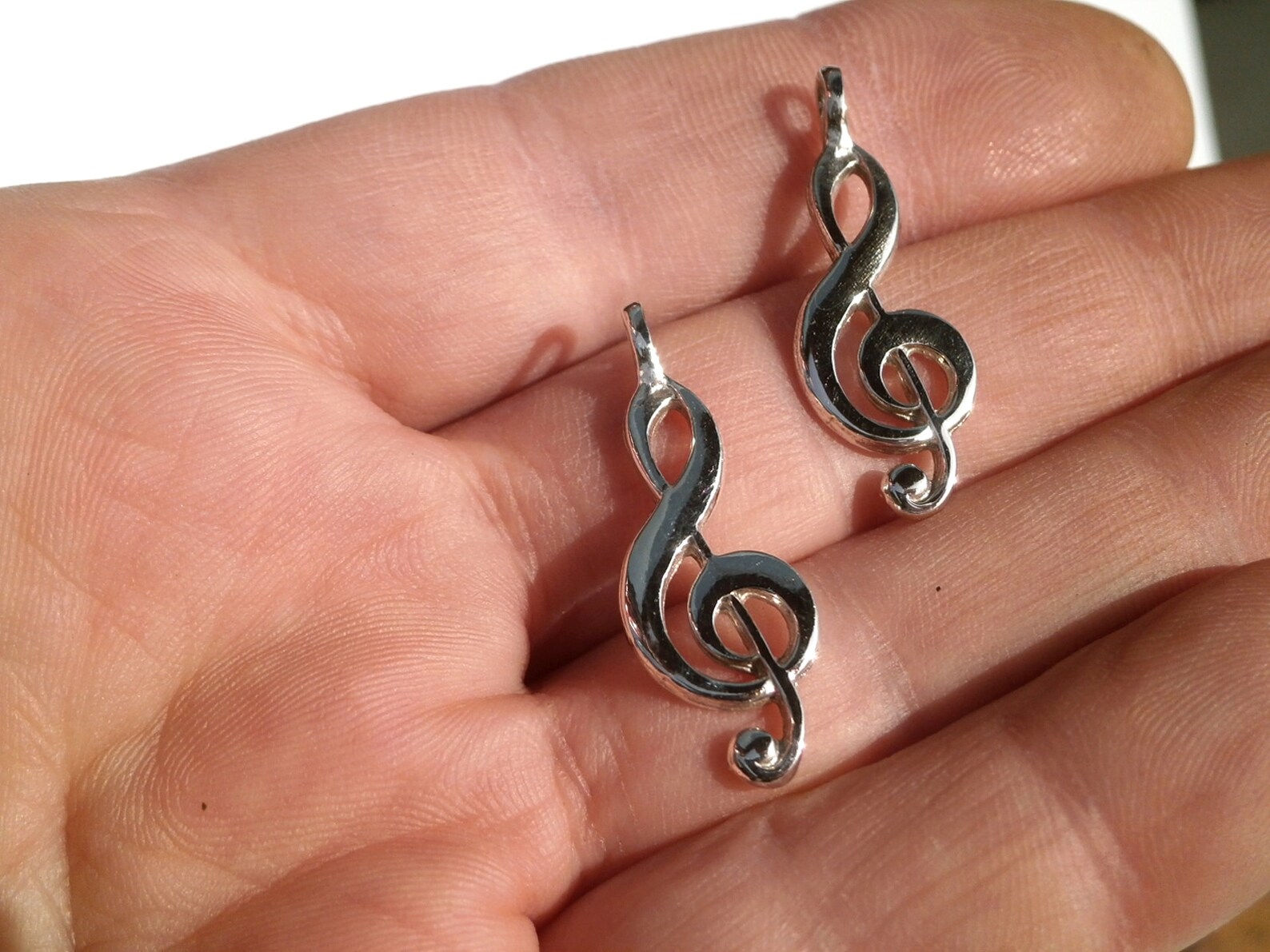 Music Key Pendant Sol Key Neclace Guitar Sol Pendant Violin Etsy