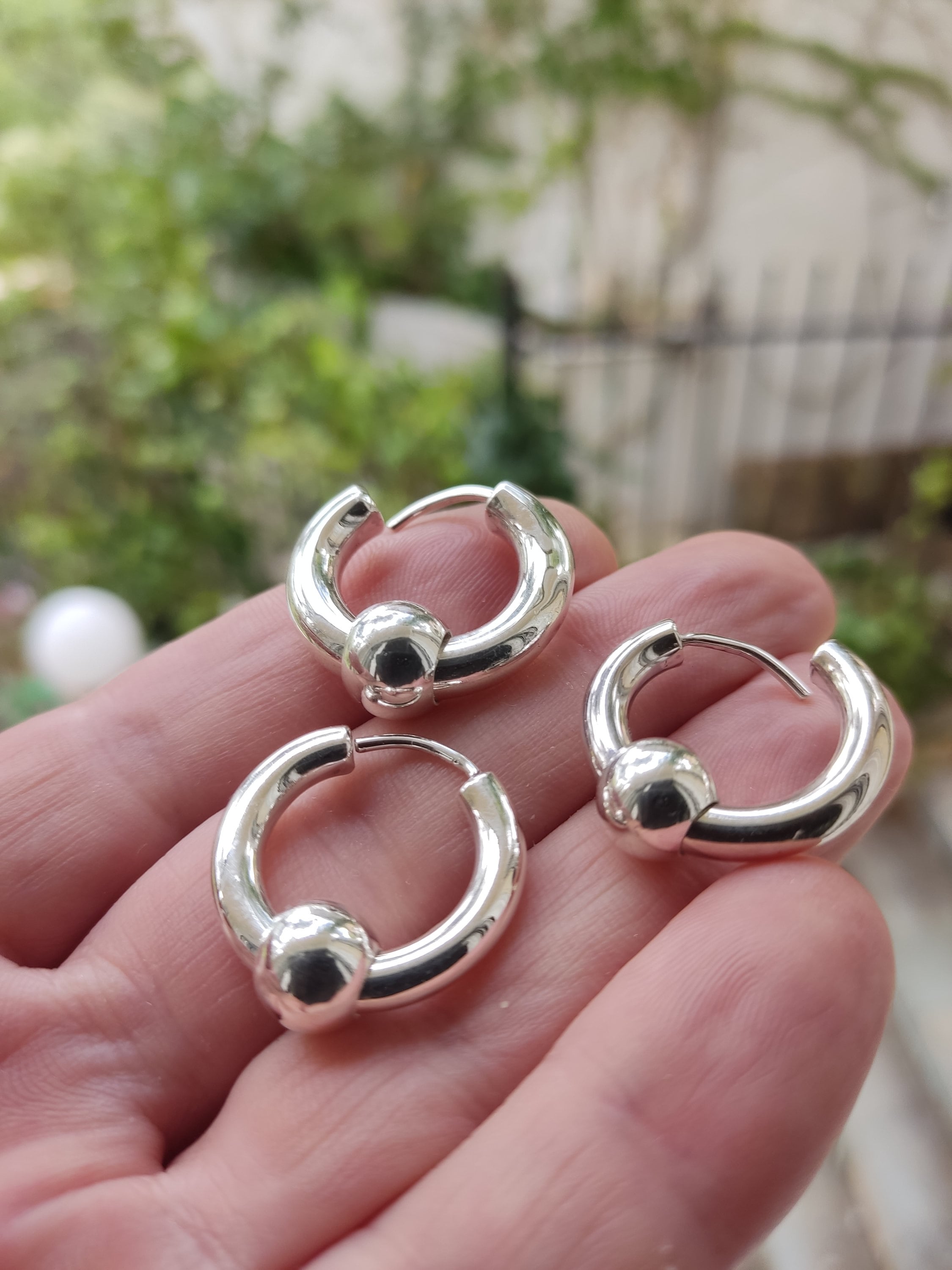 Silver Thick Septum, Τhin Gauge Wire Convert to Thick Ring