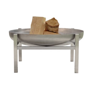 Stainless Steel Fire Pit Crate 79cm diameter image 2