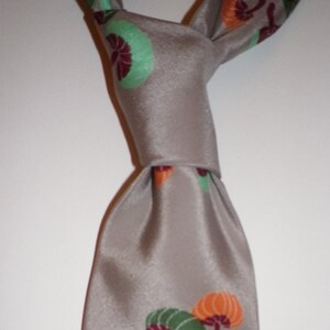 Unique magic mushrooms ,  silk crepe de chine, lovely  piece,  handmade in England.B8, great gift