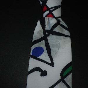Dramatic design combination  silk screen print necktie, 9 cm blade, free shipping,