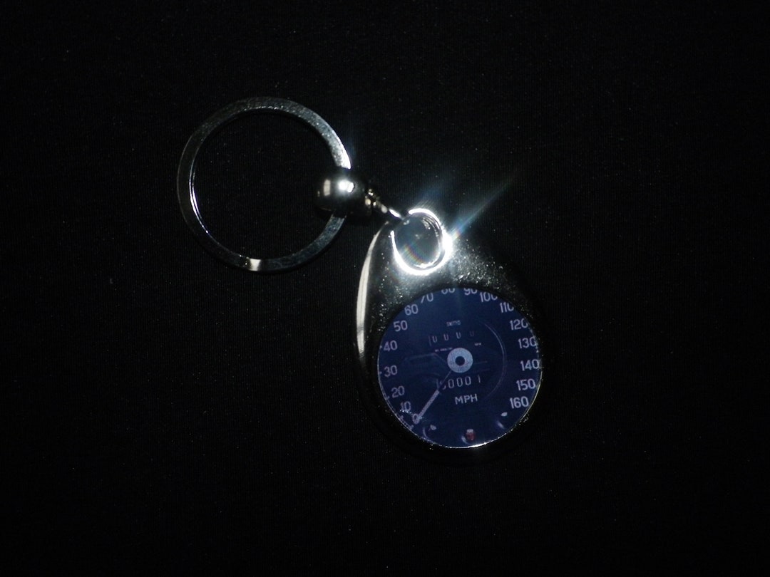 E Type Jaguar Speedometer Key Ring ,high Quality Stainless Steel, Great ...