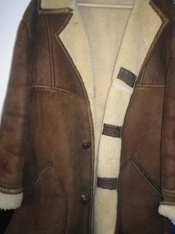 High quality sheepskin coat,  made by Martin Blau 