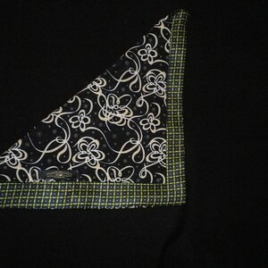 Fazzoletto da taschino reversibile in seta, circa 25 cm quadrati, utilizzabile in 4 modi, confezionato come regalo, fantastico regalo per le occasioni speciali.