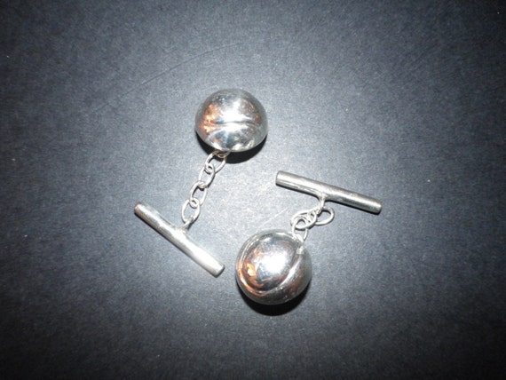 Ball and chain cufflinks deals