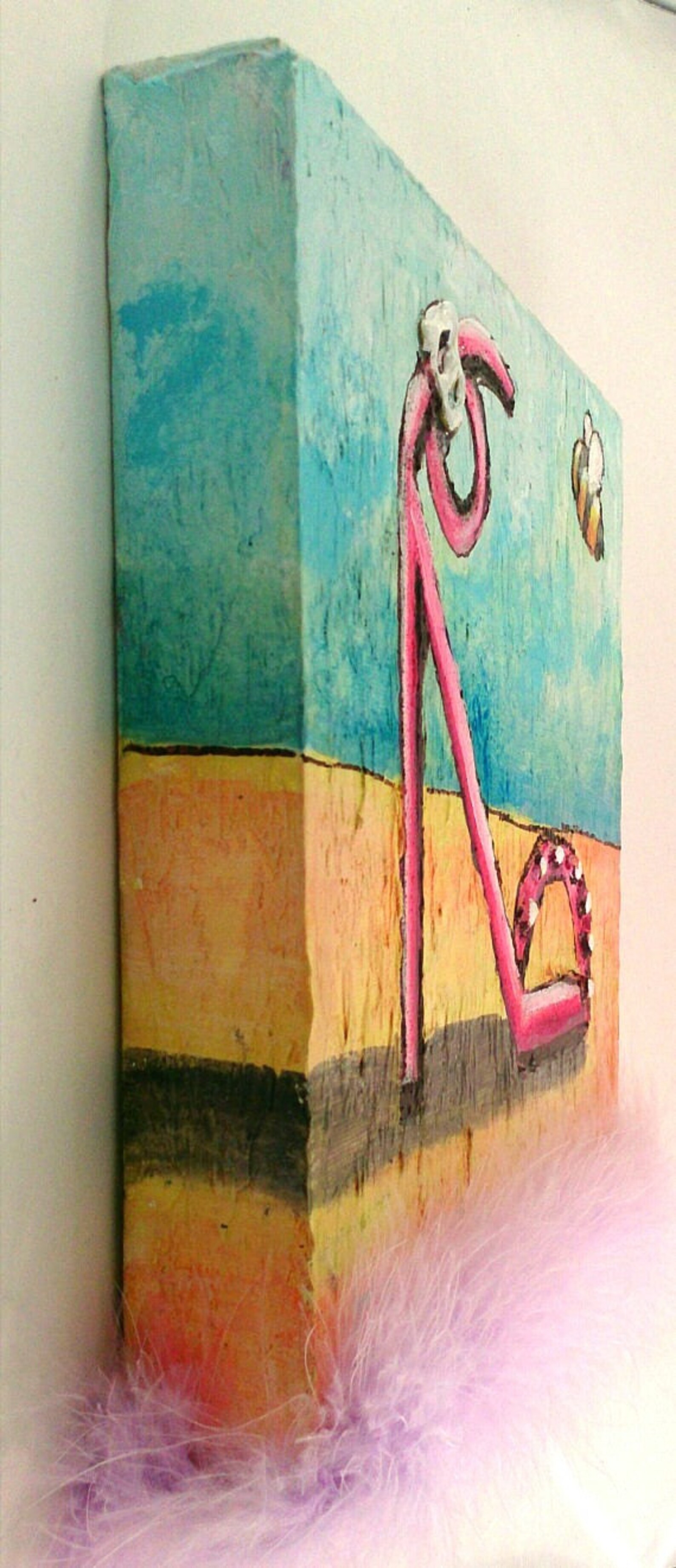 Boho Kitsch Wall Decor Bedroom Artwork mixed Medium 10 X 10 Etsy