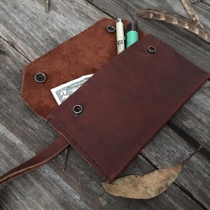 Long Leather Wallet/Clutch image 5