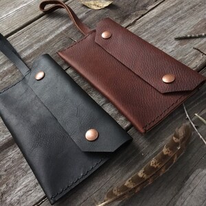 Long Leather Wallet/Clutch image 4