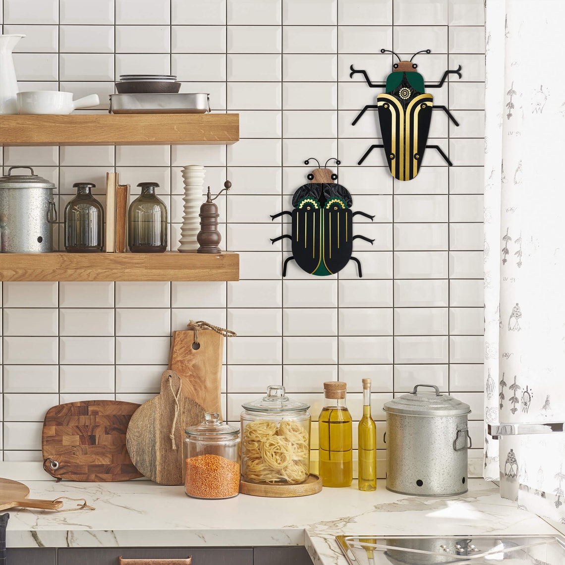 Bug Wall Art Insect Wall Hanging Kids Room Insect Decor Etsy