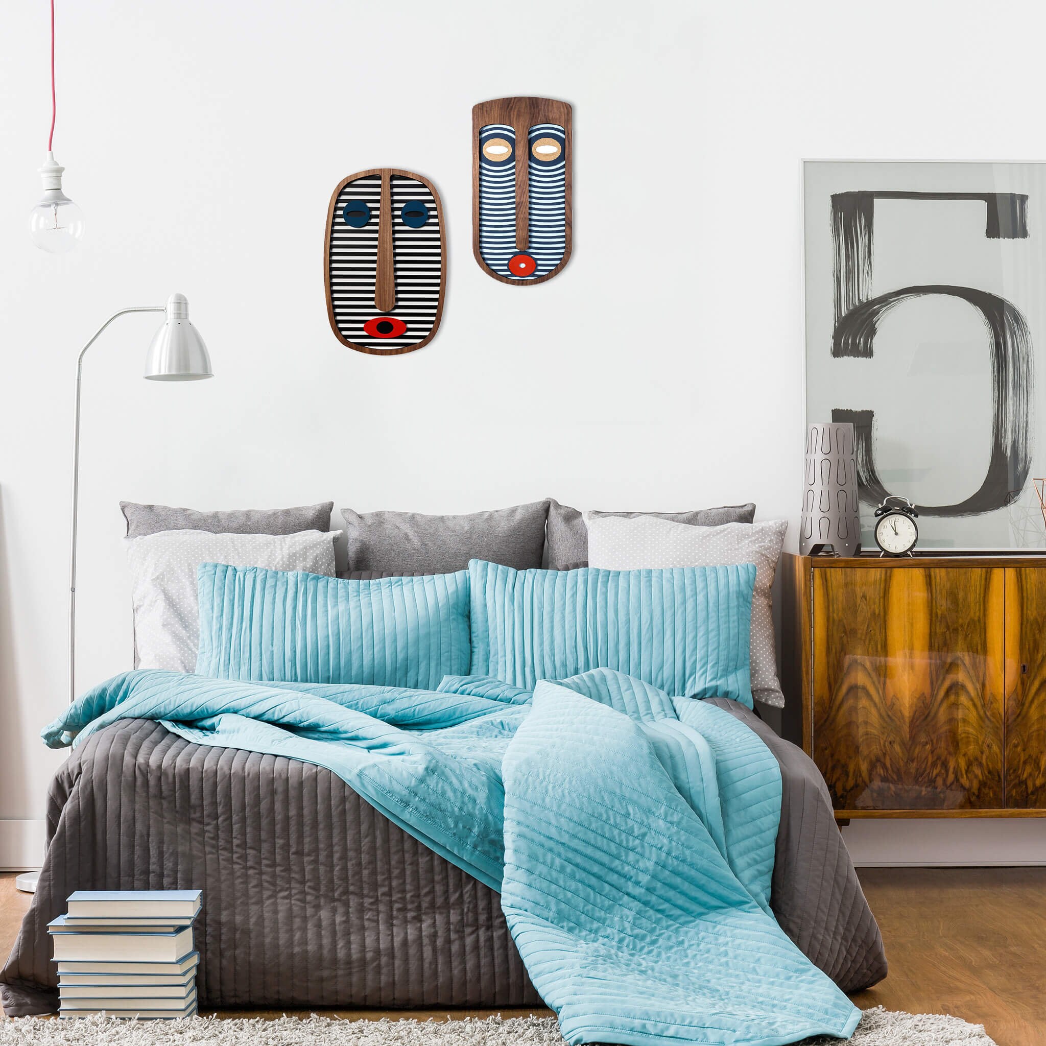 Modern Wall Sculpture Wood Wall Hanging 3D Wall Art Large Etsy