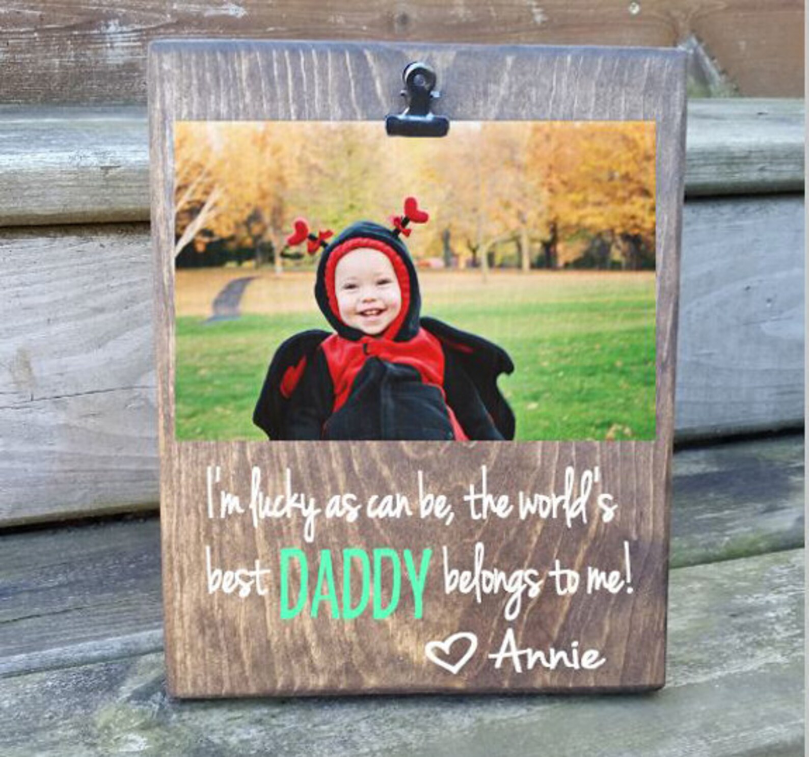 Father's Day Picture Frame Gift Best DAD Ever Gift for Etsy