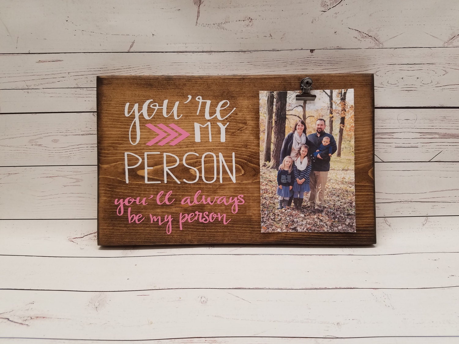 You're My Person Picture Frame Gift Gift for Friend Etsy