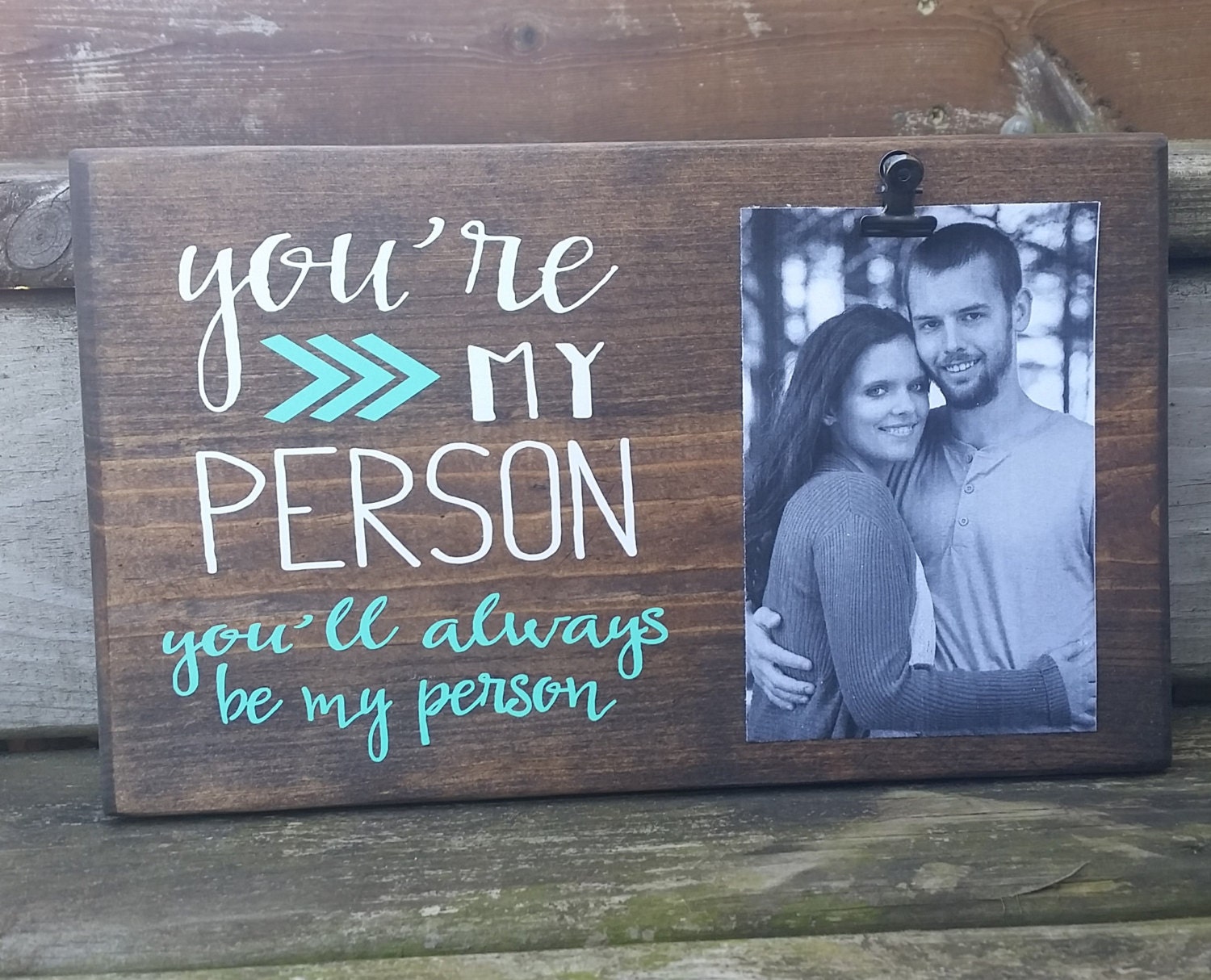 You're My Person Picture Frame Gift Gift for Friend Etsy