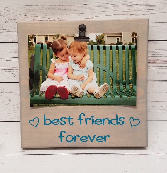 Best Friends Forever Picture Frame Gift Gift for Sister Etsy