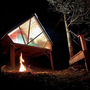 EASY Tree House Plans for &quot;The Snail&quot;- Kid&#39;s Fort, Greenhouse, or Chicken Coop