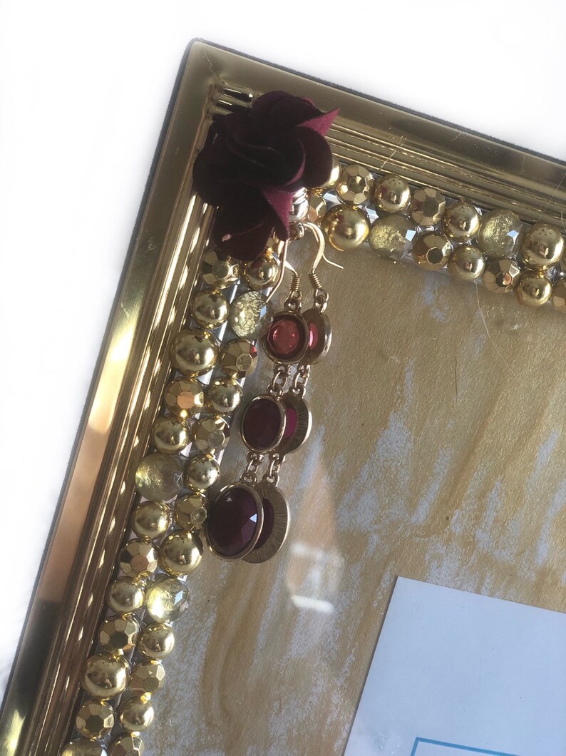 8x10 Picture Frame Embellished Picture Frame Gatsby Wedding Jeweled