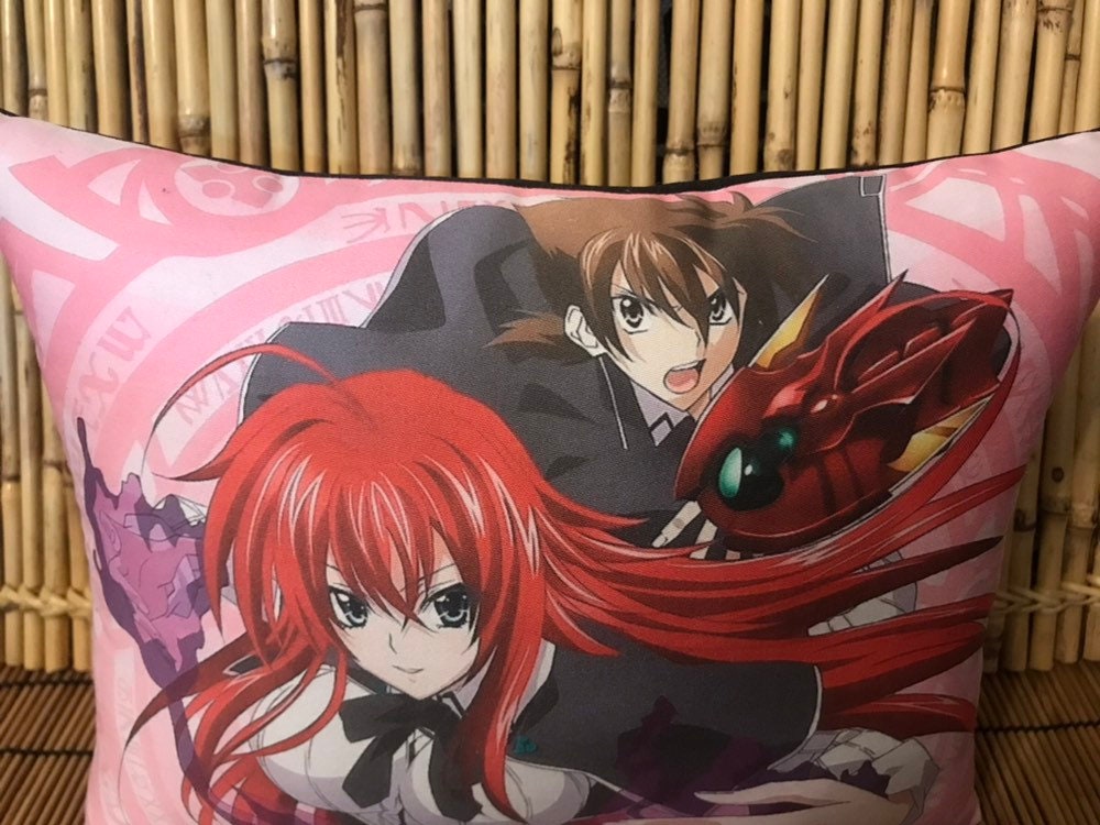 High School Dxd Anime Pillow Featuring Rias Gremory And