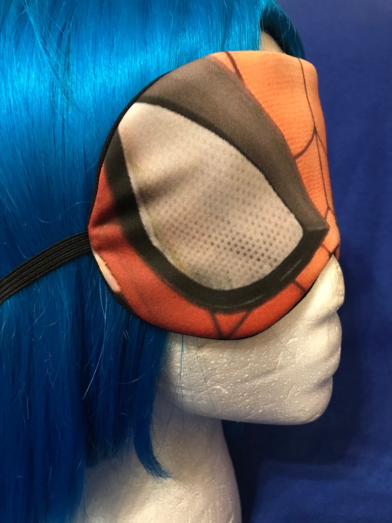 Cosplay Sleep Mask Spiderman From Marvel Avengers Etsy