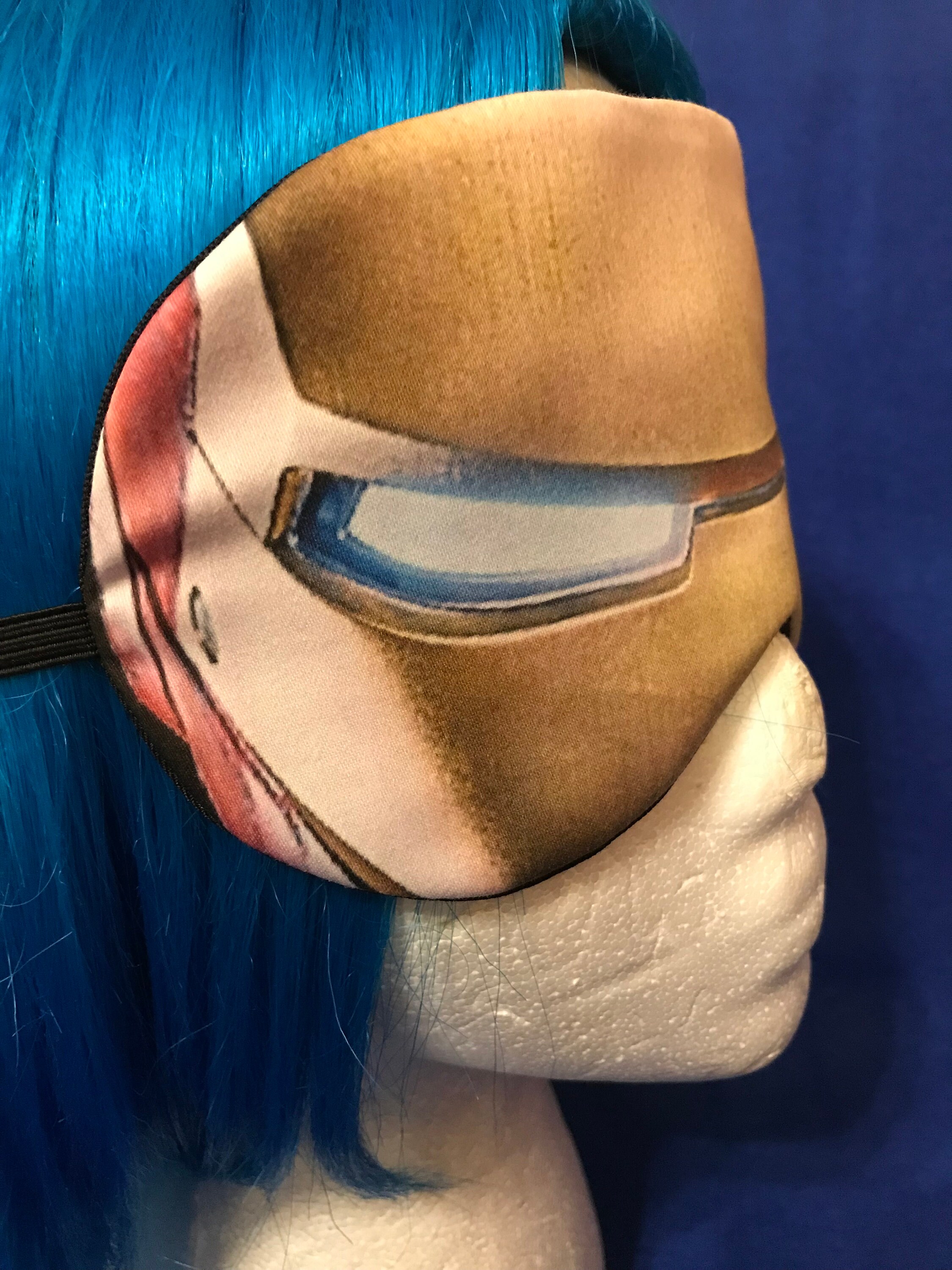 Cosplay Sleep Mask Iron Man from Marvel Avengers
