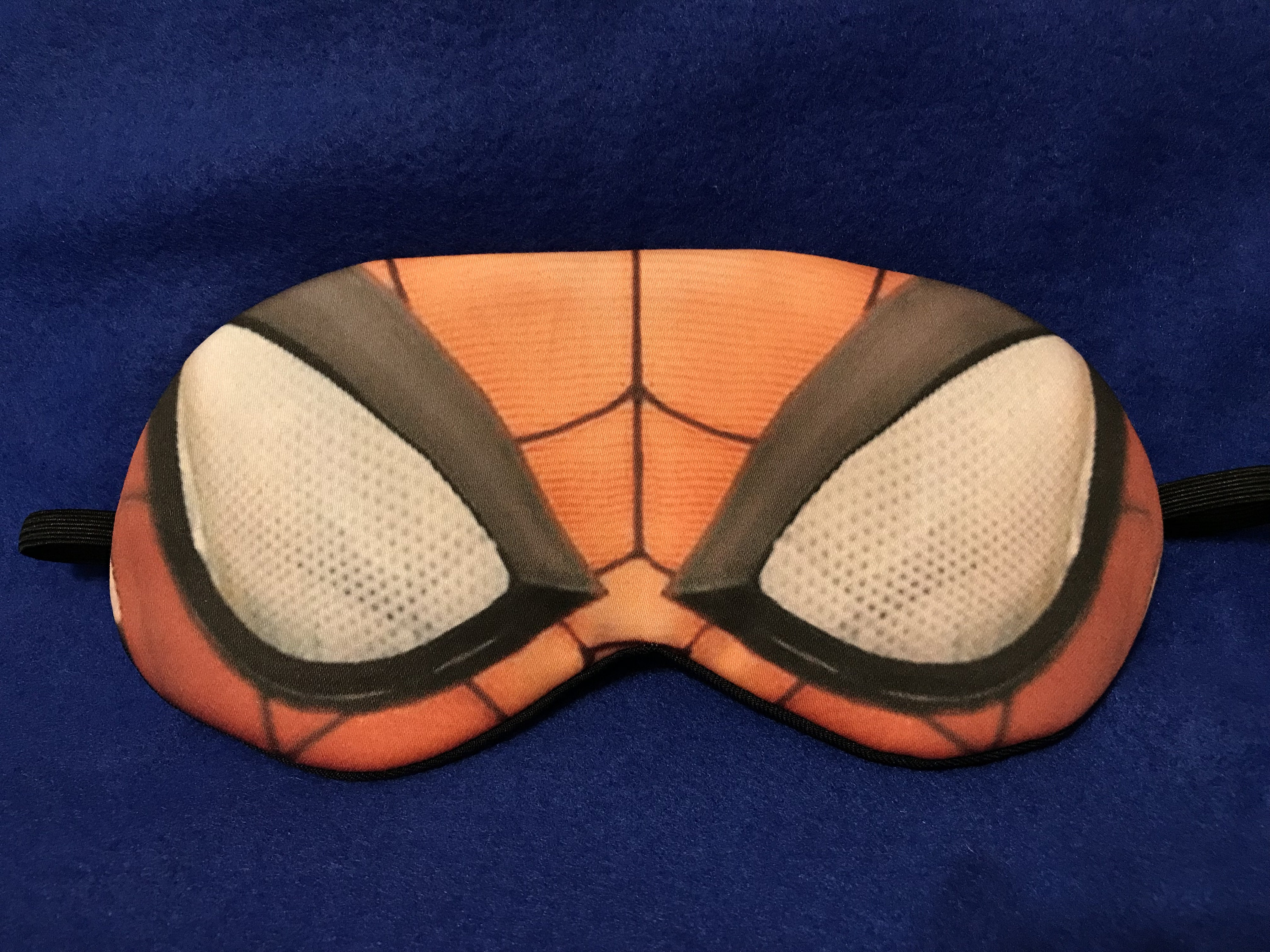 Cosplay Sleep Mask Spiderman From Marvel Avengers Etsy