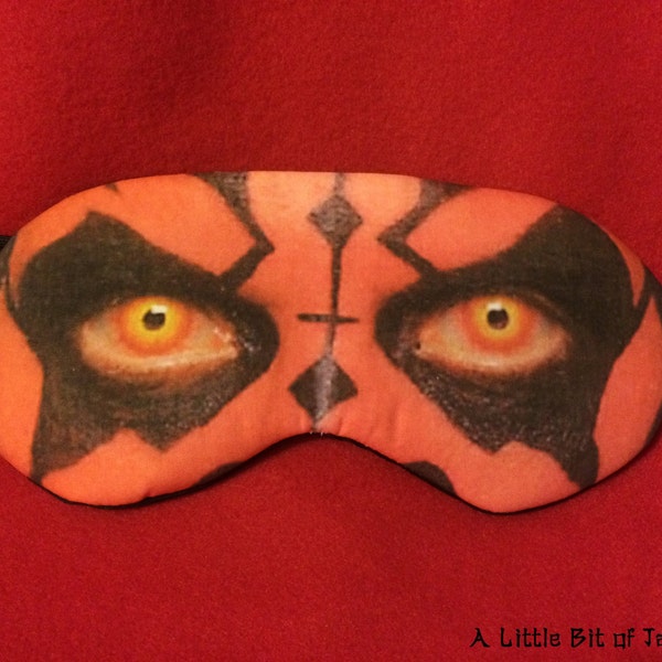 Cosplay Sleep Mask - Darth Maul from Star Wars