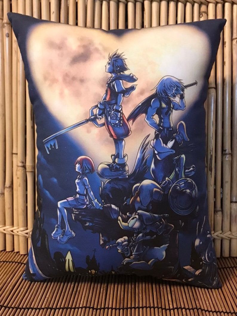 Kingdom Hearts Anime/video Game Pillow Etsy