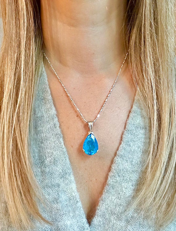 天然 スイスブルートパーズ ネックレス レディース 天然石 11月 誕生石 お守り 誕生日プレゼント 女性 ブランド 天然 スイスブルートパーズ ネックレス レディース ピンクゴールド