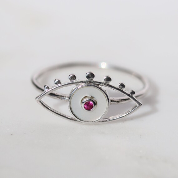 Evil eye ring etsy new arrivals